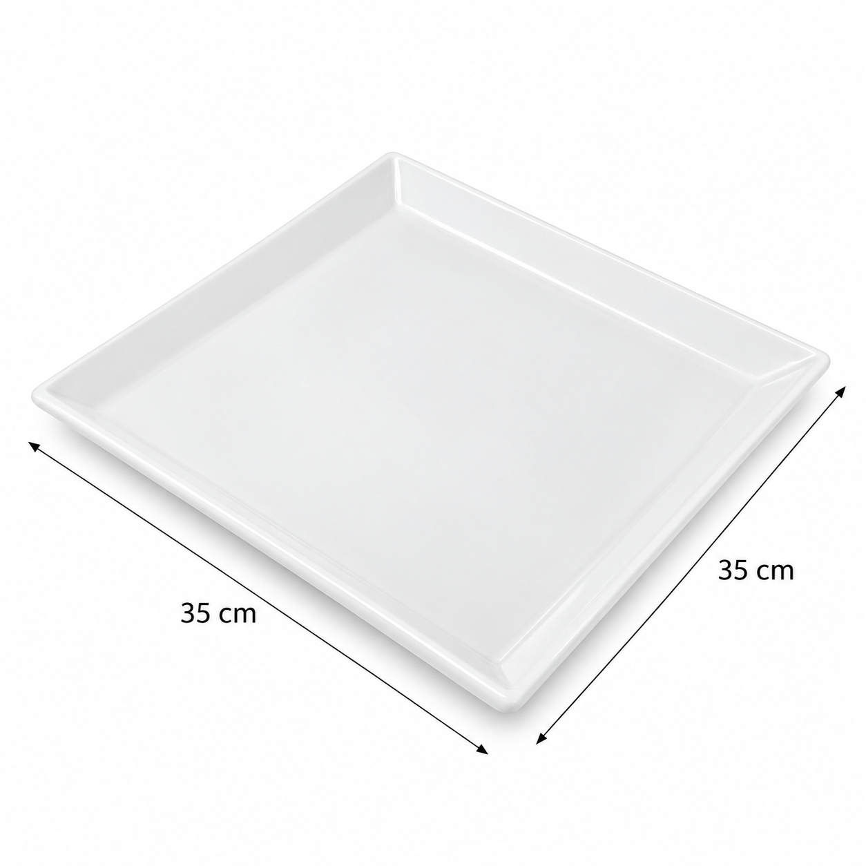 Servierplatte 35 x 35 cm